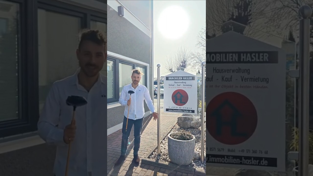 🎥 Fun outings with Marco 😂 | Fun tour of the Immobilien Hasler office 🏡