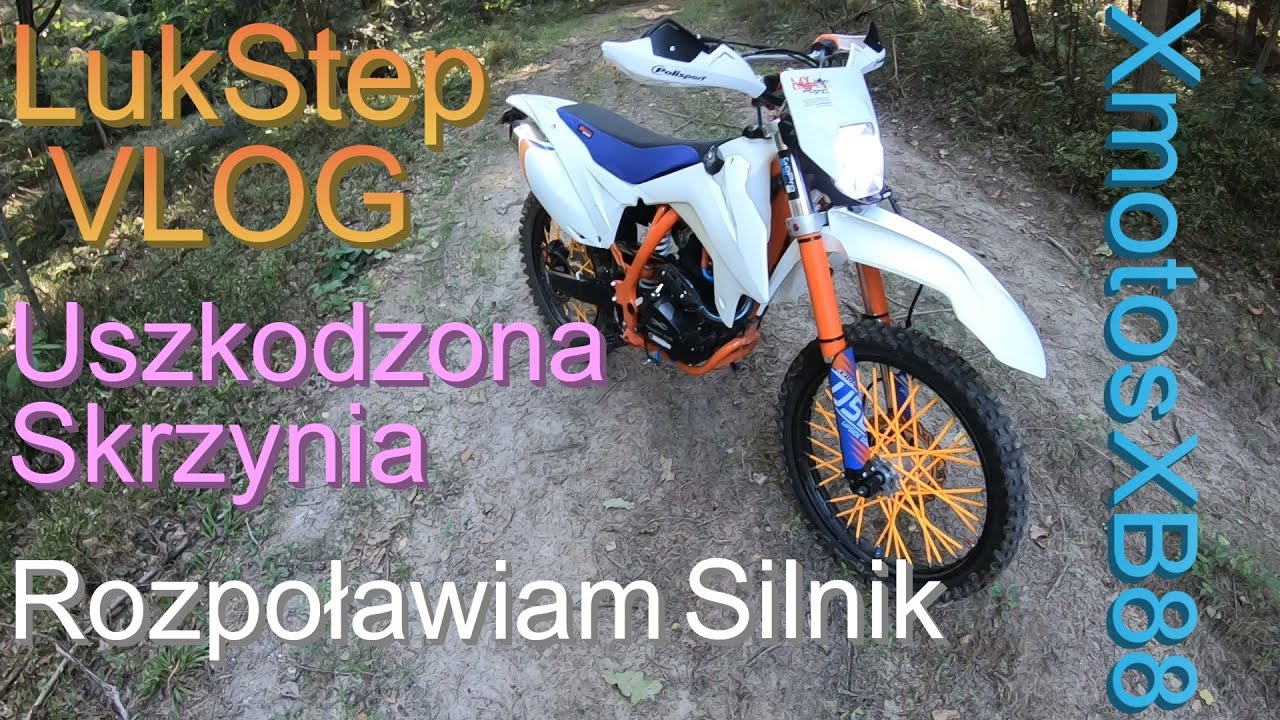 Rozpoławianie Silnika REMONT Xmotos XB88 Diabolini 250cc Xb37 XB39 Alfarad Enduro Cross vlog LukStep