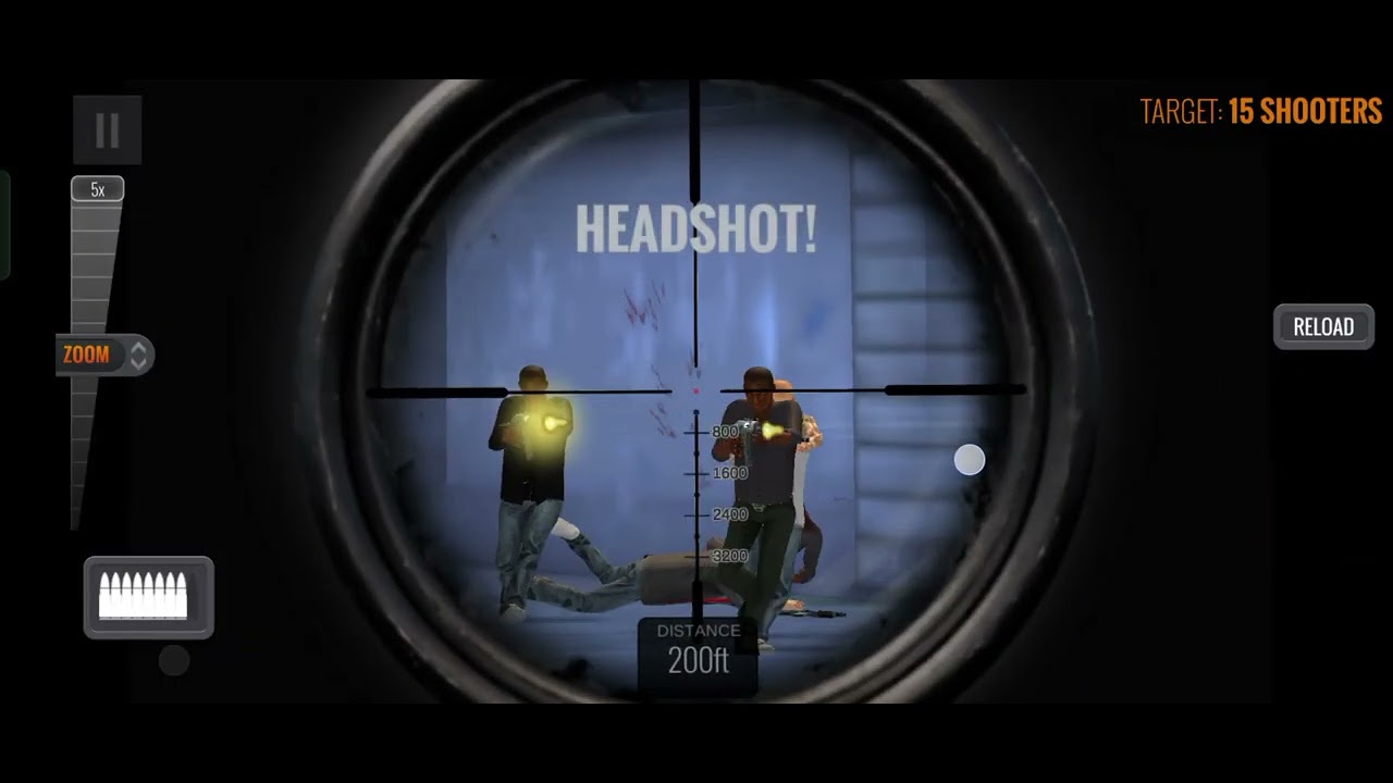 Game Sniper 3D BANK SHOOTOUT (ELIMINATE THE BANK ROBBERS)