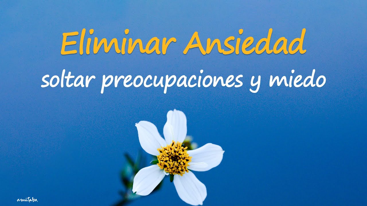 😀 Meditacion GUIADA para ELIMINAR ANSIEDAD Soltar MIEDO PREOCUPACIONES y Reducir ESTRES