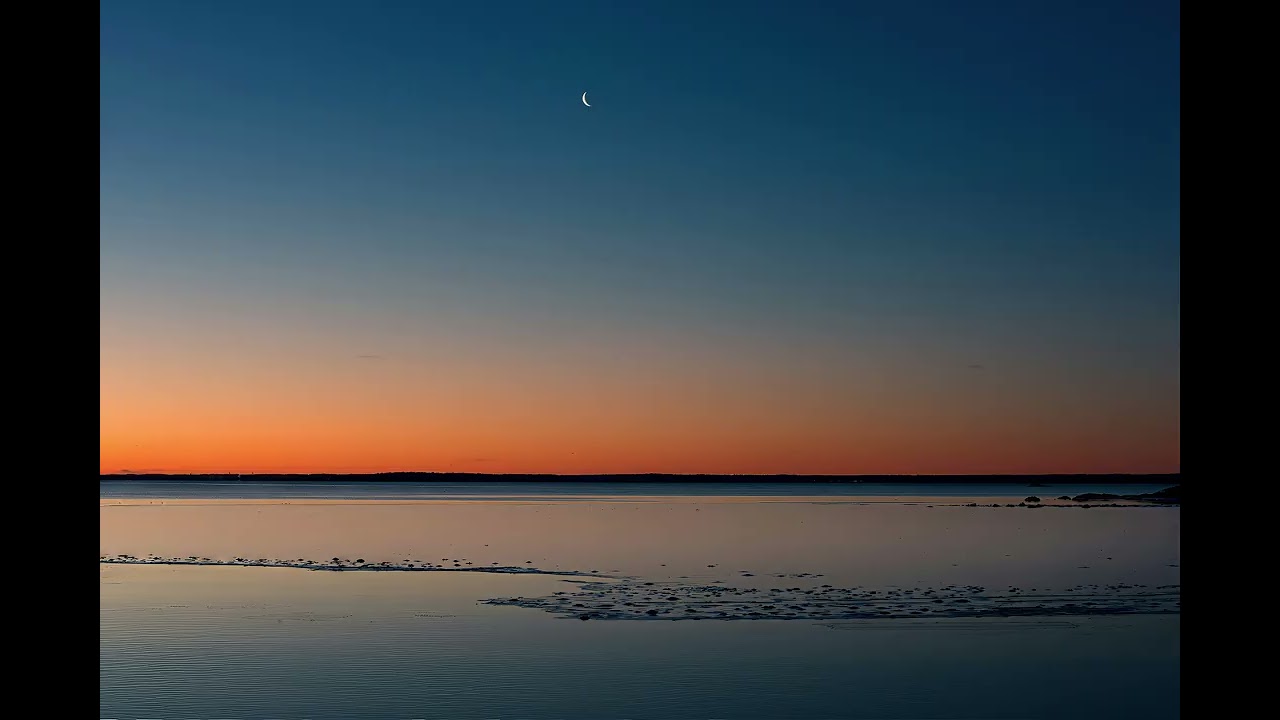 Sunset Over Quiet Lake – Relaxing Piano Sleep Music | 1 Hour Calm Meditation