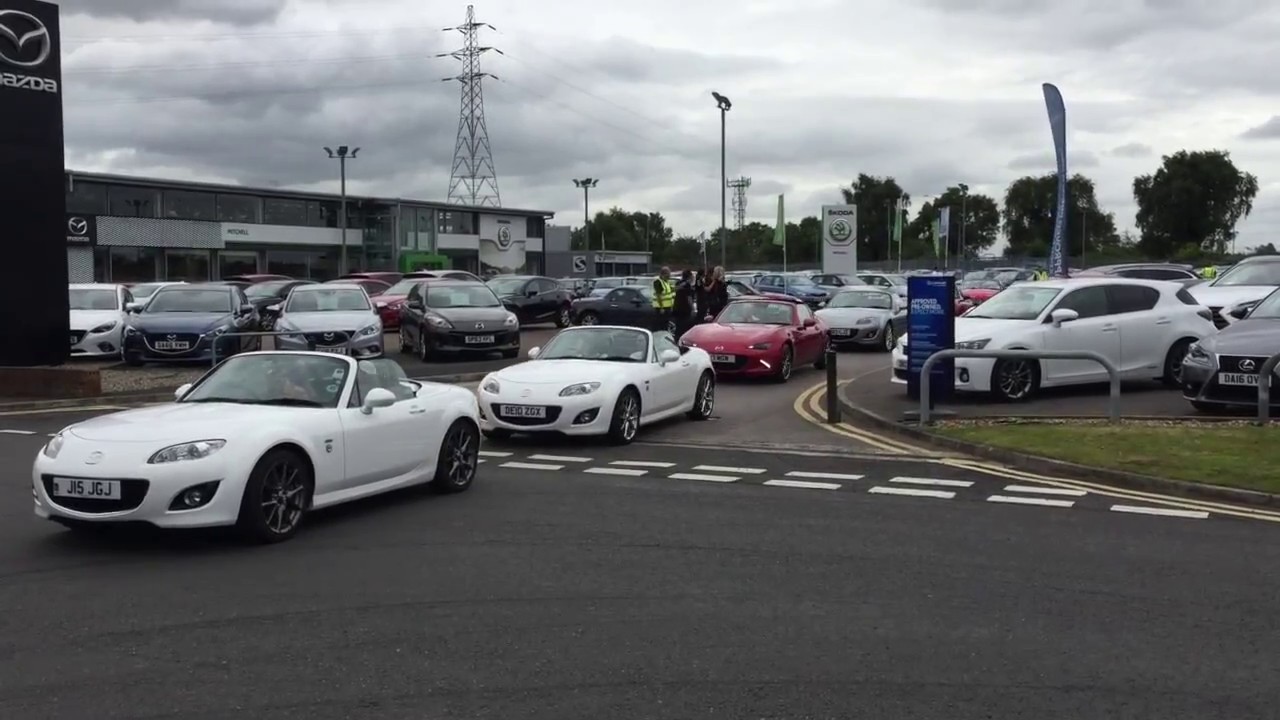 Mitchell Mazda MX-5 Ride Out Day 2017