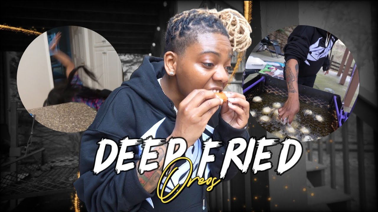 We Made DEEP FRIED OREOS! + Christmas Game (Ty Fell)