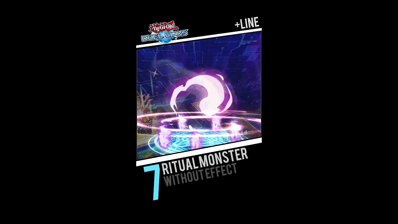 Yugioh Duel Links - Top 7 Ritual Monster without Effect +LINE