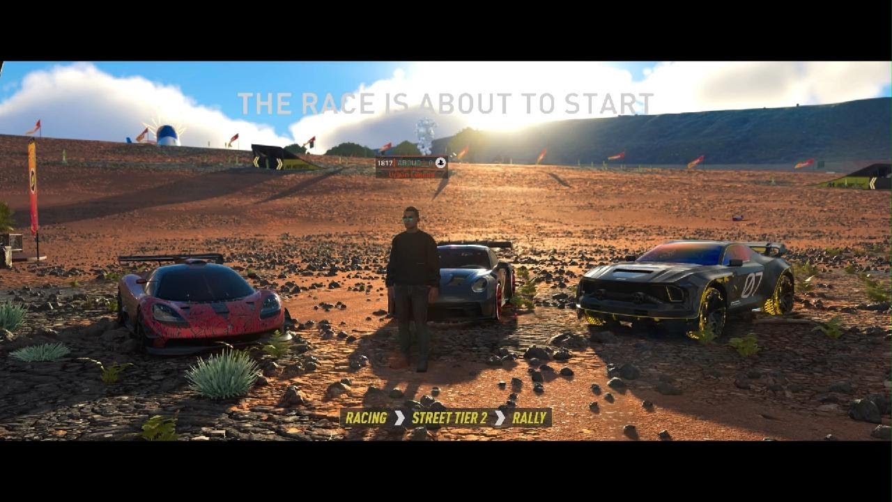 THE CREW MOTORFEST Grand race from 15th to 1