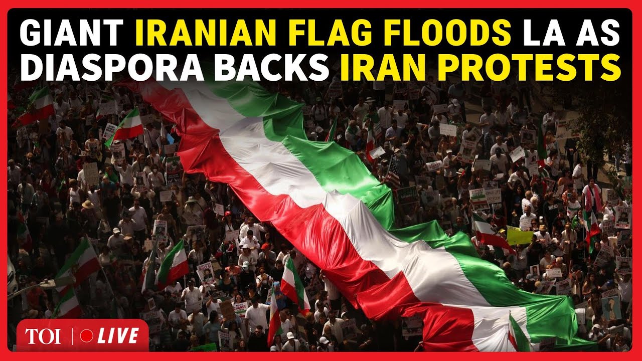 LIVE: Iranian-Americans Rally In Los Angeles As Anger Over Tehran Crackdown Grows | Iran Unrest