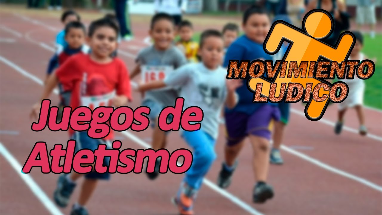 Juegos fáciles de atletismo para niños en educacion física