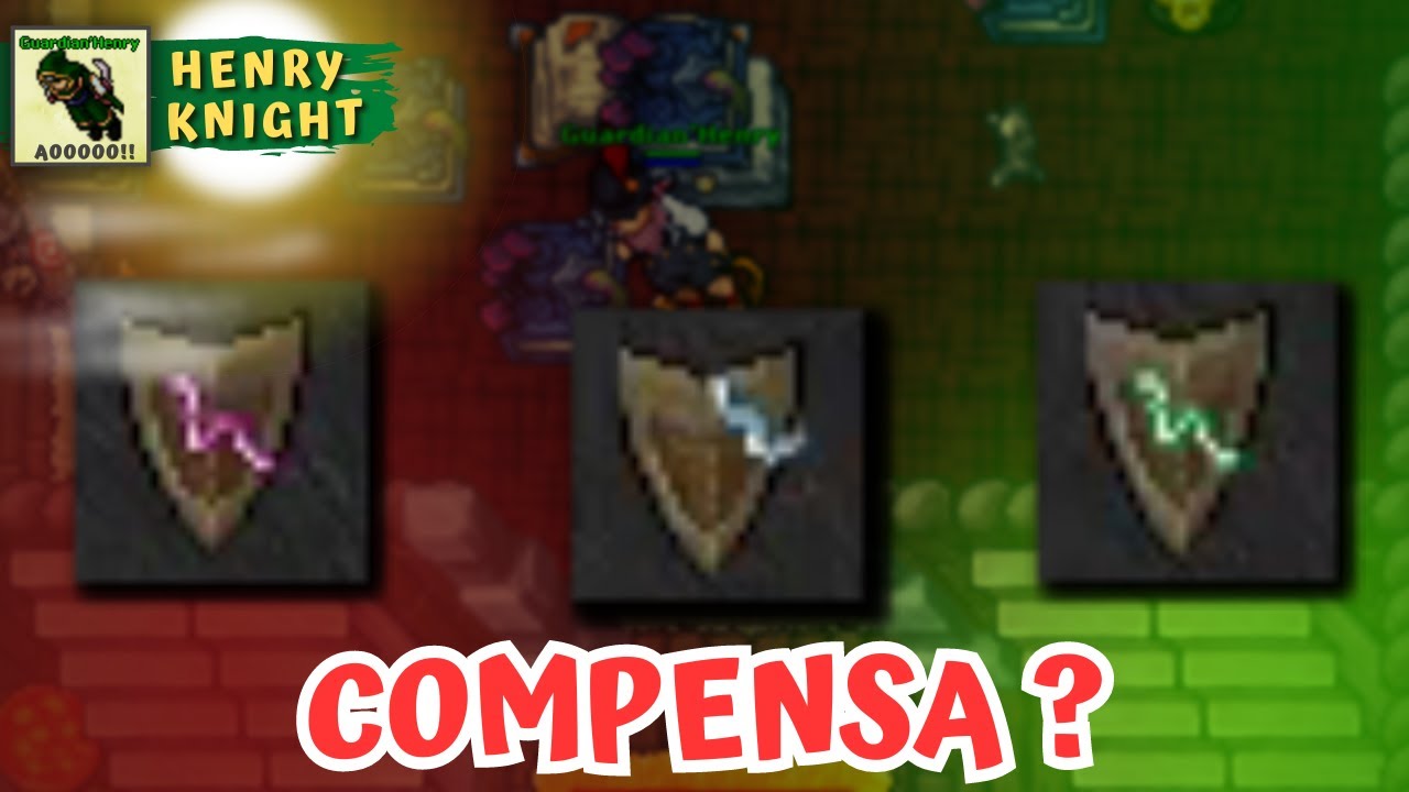 Compensa Comprar e Usar Exercise Shields no Tibia? | Henry Knight