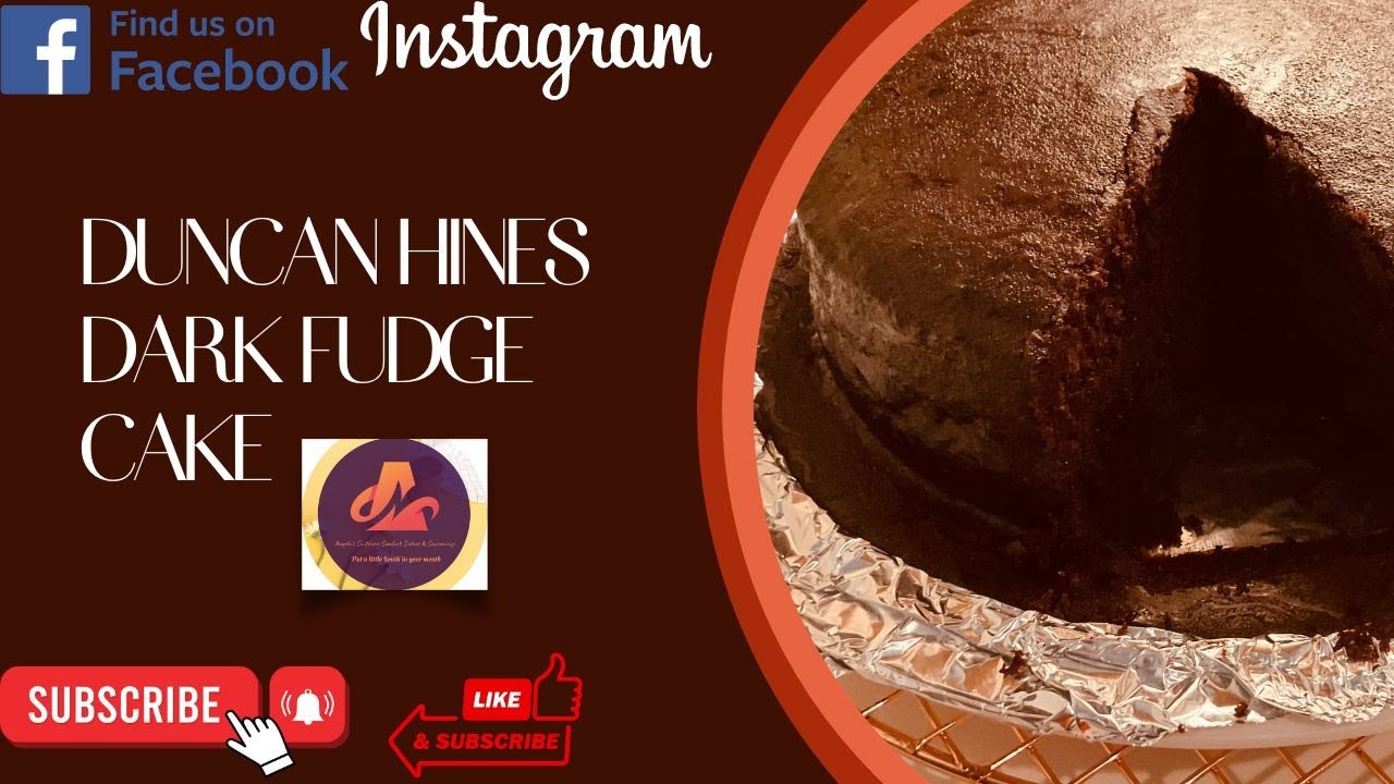 Duncan Hines Dark Fudge Cake Mix ~Demonstration {How to Make Box Cake Taste Homemade}