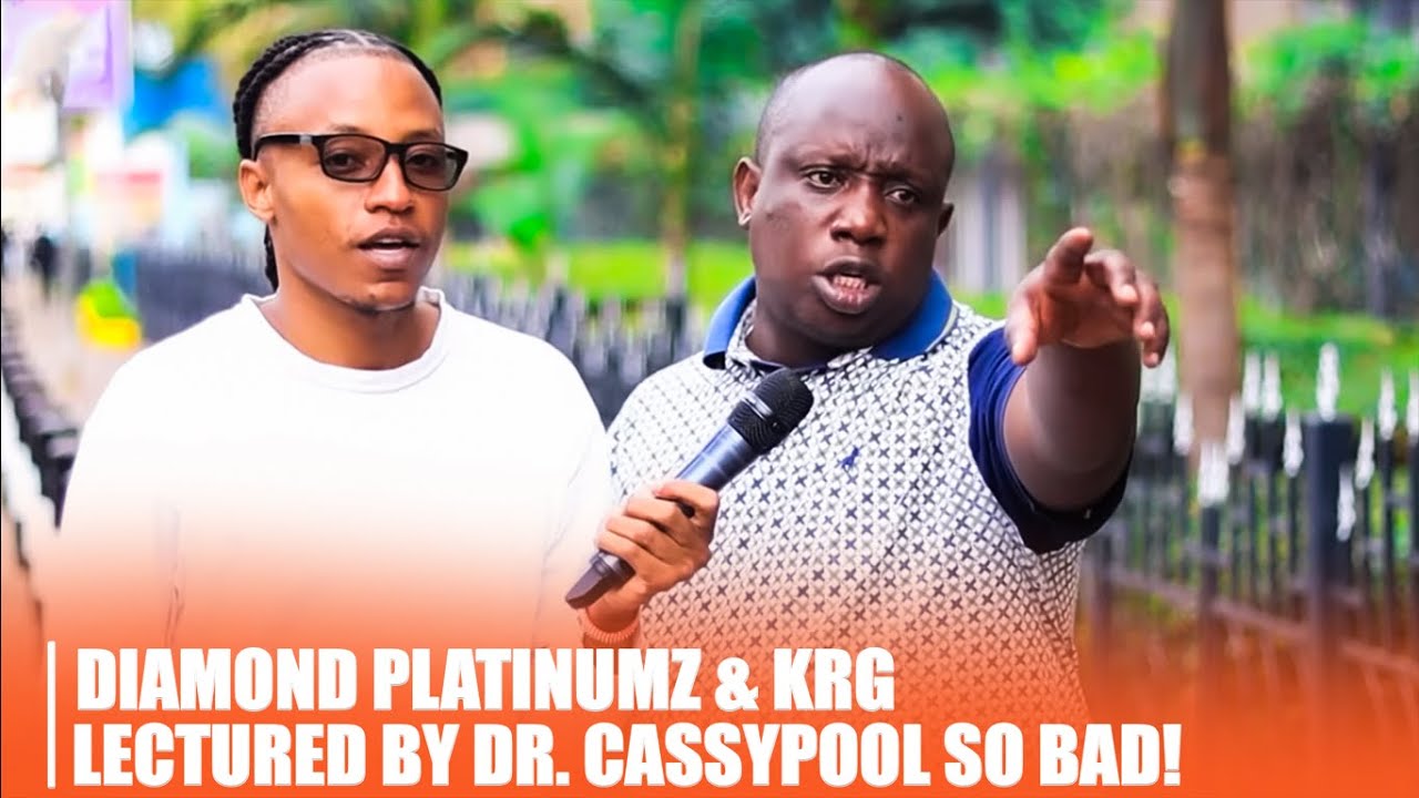 Diamond Platinumz & KRG Lectured By Dr. Cassypool So Bad - MUST WATCH🙃