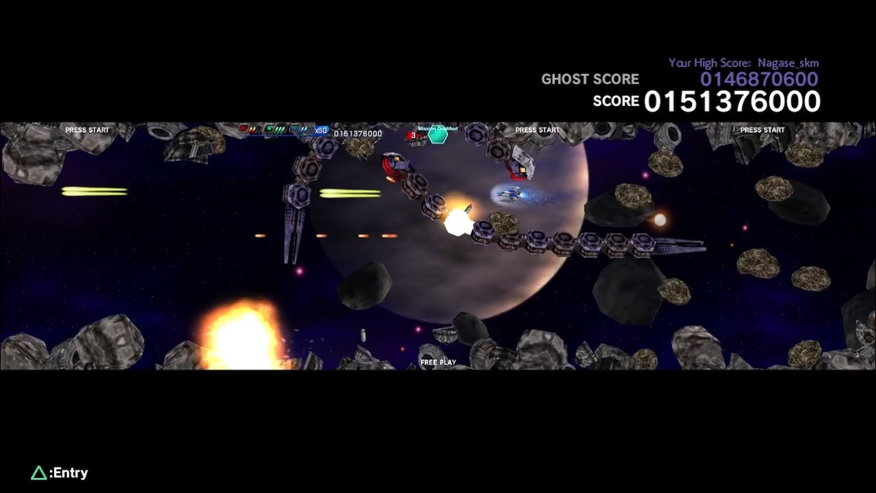 オリジンで第六次星域間遠征, 748,536,930 pts. (ダライアスバースト アナザークロニクル EX+)