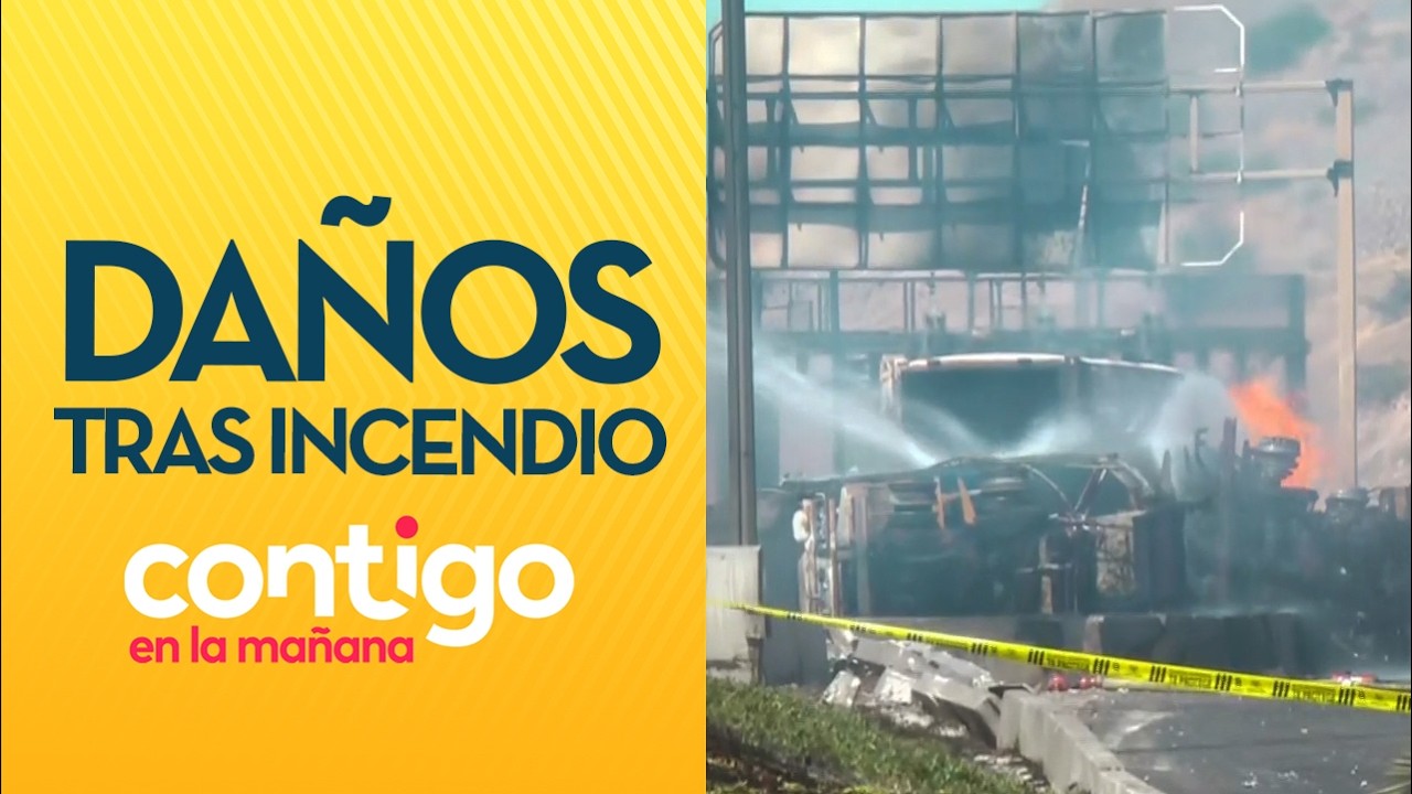 TREN EN LLAMAS: Las consecuencias visibles que dejó la explosión en Renca - Contigo en la Mañana