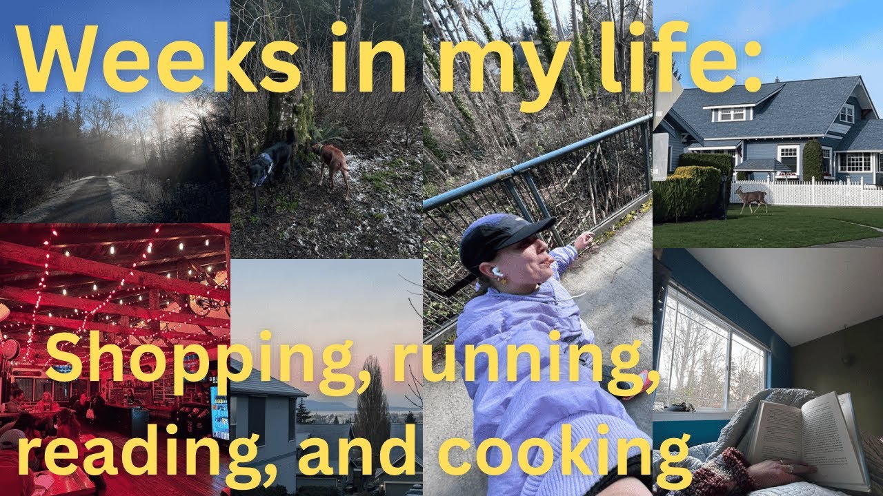 Weeks in my life: Shopping, running, reading, and cooking | Vlog 13