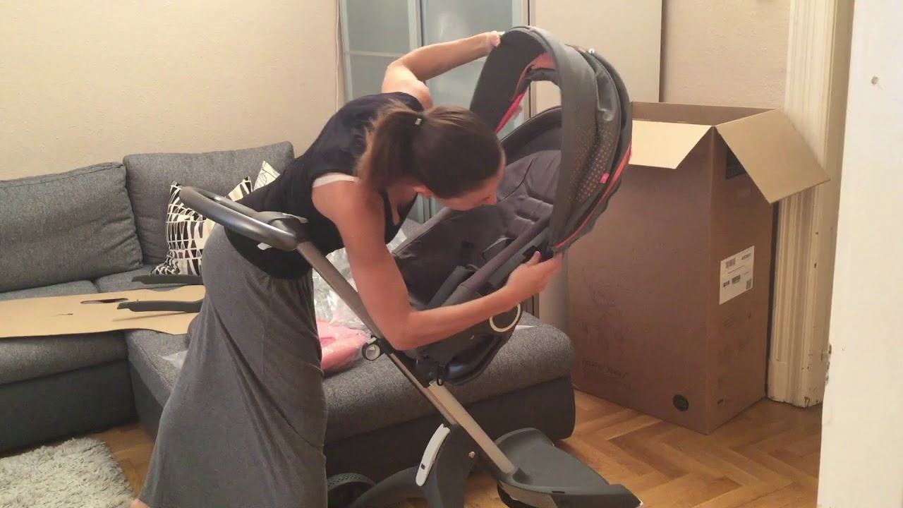 Stokke Xplory V5 Athleisure Coral unboxing