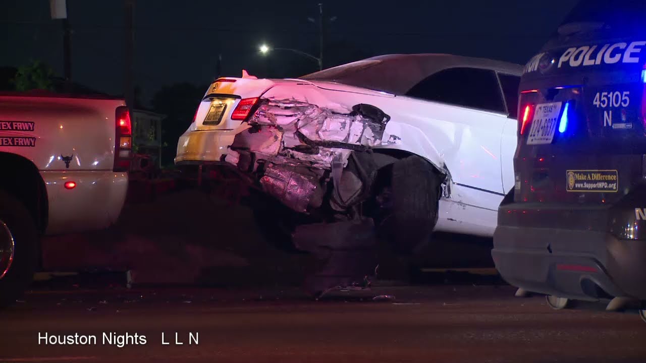 Interstate 45 Strikes Again **CAUGHT ON CAMERA** Crash | HOUSTON, TX  8.14.21