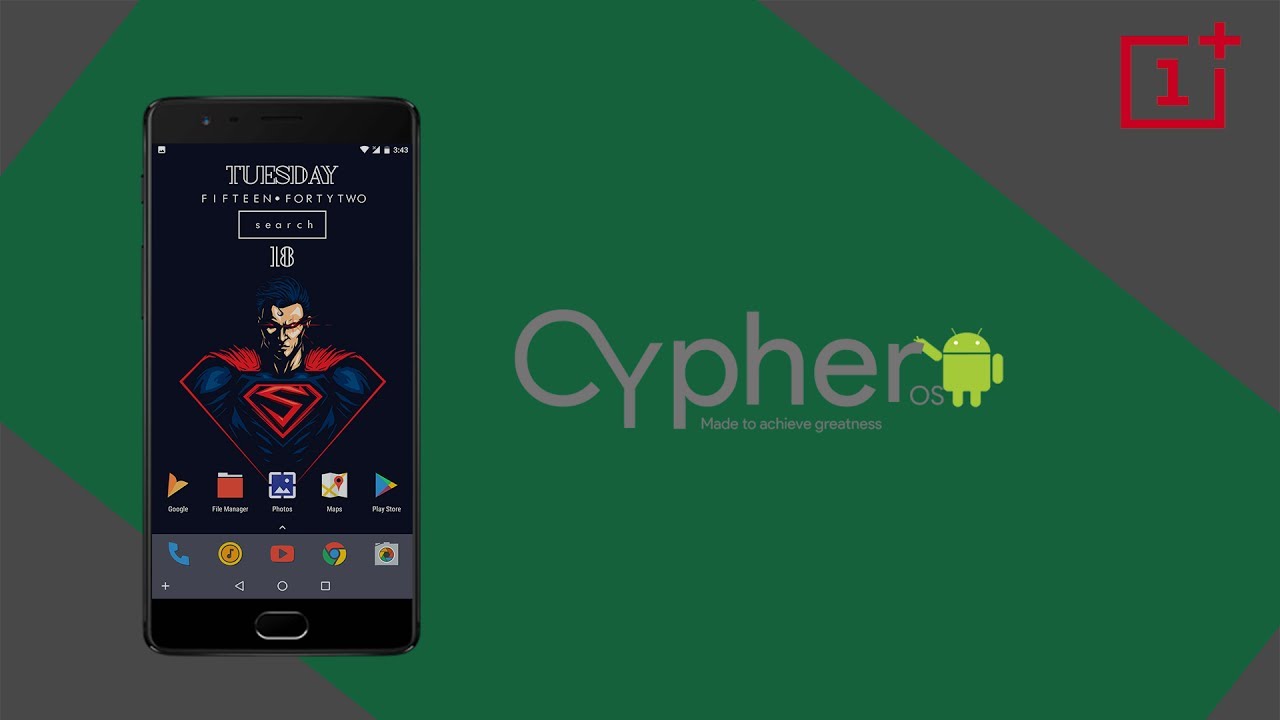 Cypher OS Review For Oneplus 3/3T (Pixel Experience Rom)