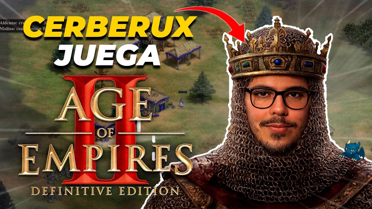 🐗 CerberuX juega Age of empires 2 | El PAPÁ de los videojuegos de estrategia RTS