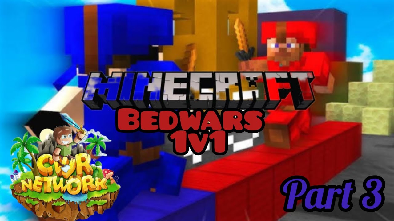 Minecraft Bedwars 1v1 Gameplay Part 3 - CWR Network