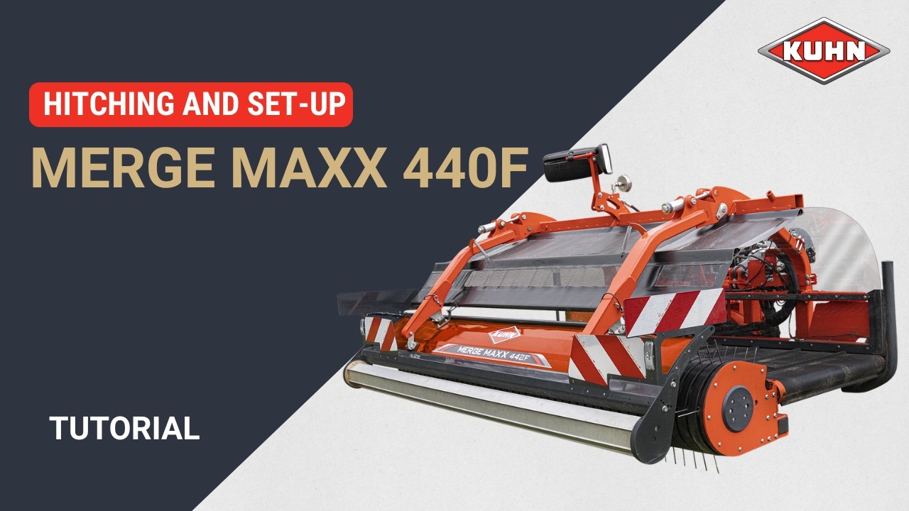 Tutorial hitching & set-up MERGE MAXX 44OF