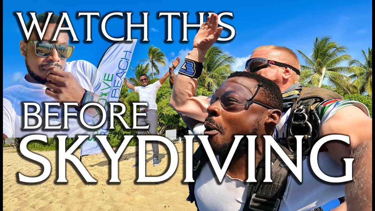 Facing Fear at 10,000 Feet | My Skydiving Experience Over Vipingo Beach, Kenya 🌊