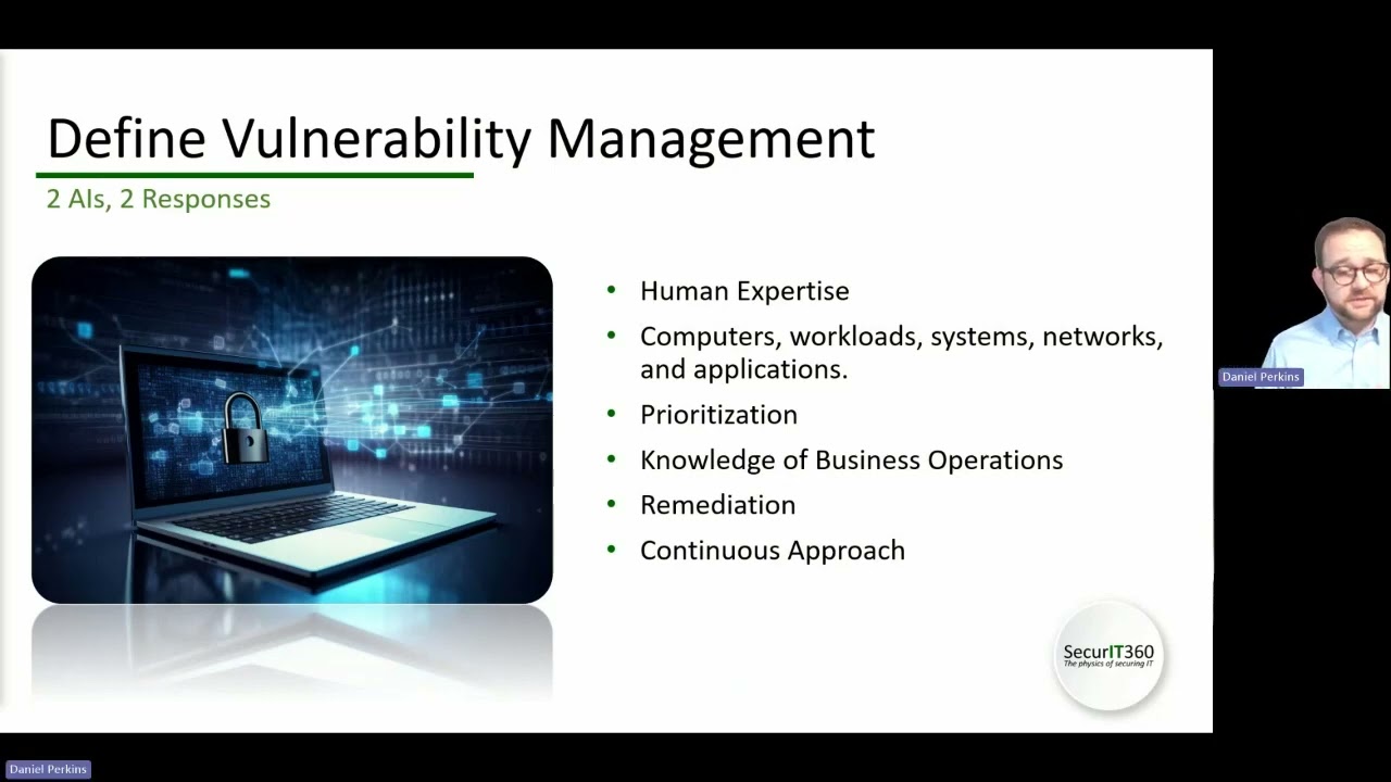 Vulnerability Management: 9 Actions You Can Do Right Now with Daniel Perkins