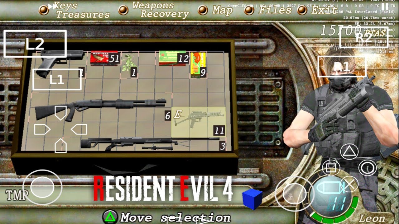 RESIDENTE EVIL 4 HD PROJECT MODO - PROFISSIONAL|AETHERSX2|ANDROID #2