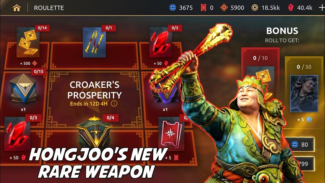 Spinning in Croakers Prosperity Roulette ✨️ | Shadow Fight Arena ⚔️ 
