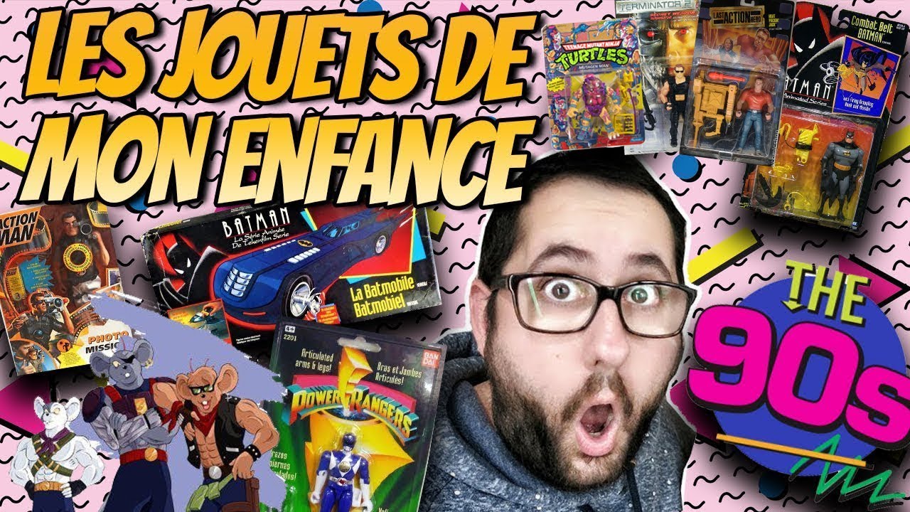 TOUTE MA COLLECTION DE JOUETS D'ENFANCE (ANN&Eacute;ES 90)