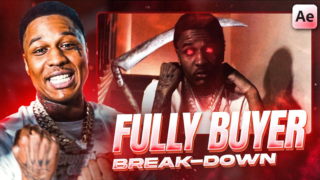 EBK JAAYBO - FULLY BUYER MUSIC VIDEO BREAKDOWN (After Effects)