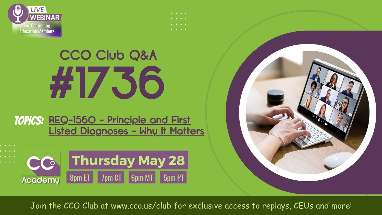 Sesja pytań i odpowiedzi CCO Club nr 1736