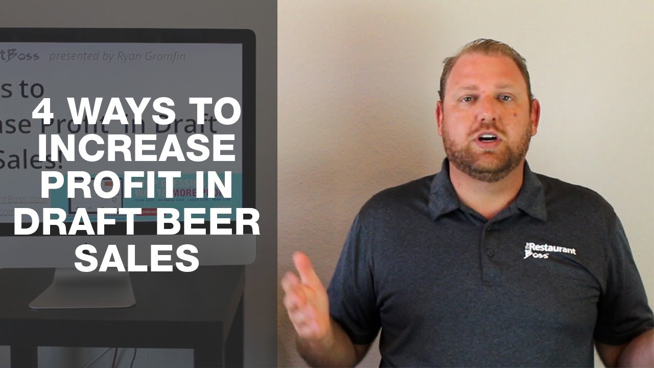 4 Ways To Increase Profit in Draft Beer Sales