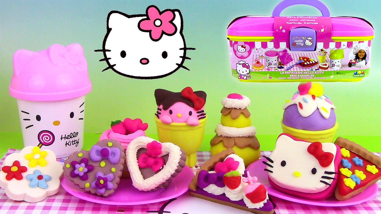 Pâte à modeler Play Doh Hello Kitty Pastry Shop La Pâtisserie Mallette ♥ ハローキティ Hello Kitty Playset