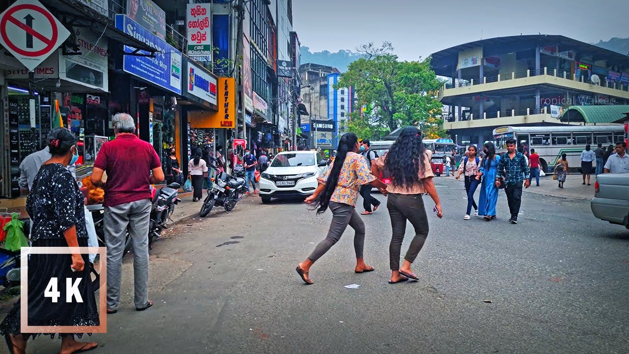 Walking tour Sri Lanka  |  Kurunagala City  | 4K Sri Lanka | ASMR | Real Sri Lanka | Ep.3