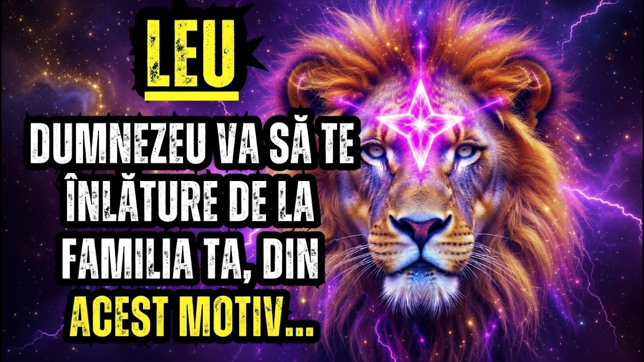 LEU – DUMNEZEU TE VA ÎNDEPĂRTA DIN FAMILIA TA, DIN ACEST MOTIV