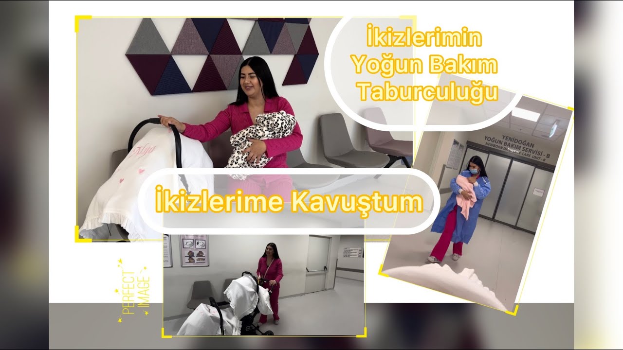 İkizlerime kavuştum 42 gün sonra kuvez taburculuğu 🤲🏼🥰