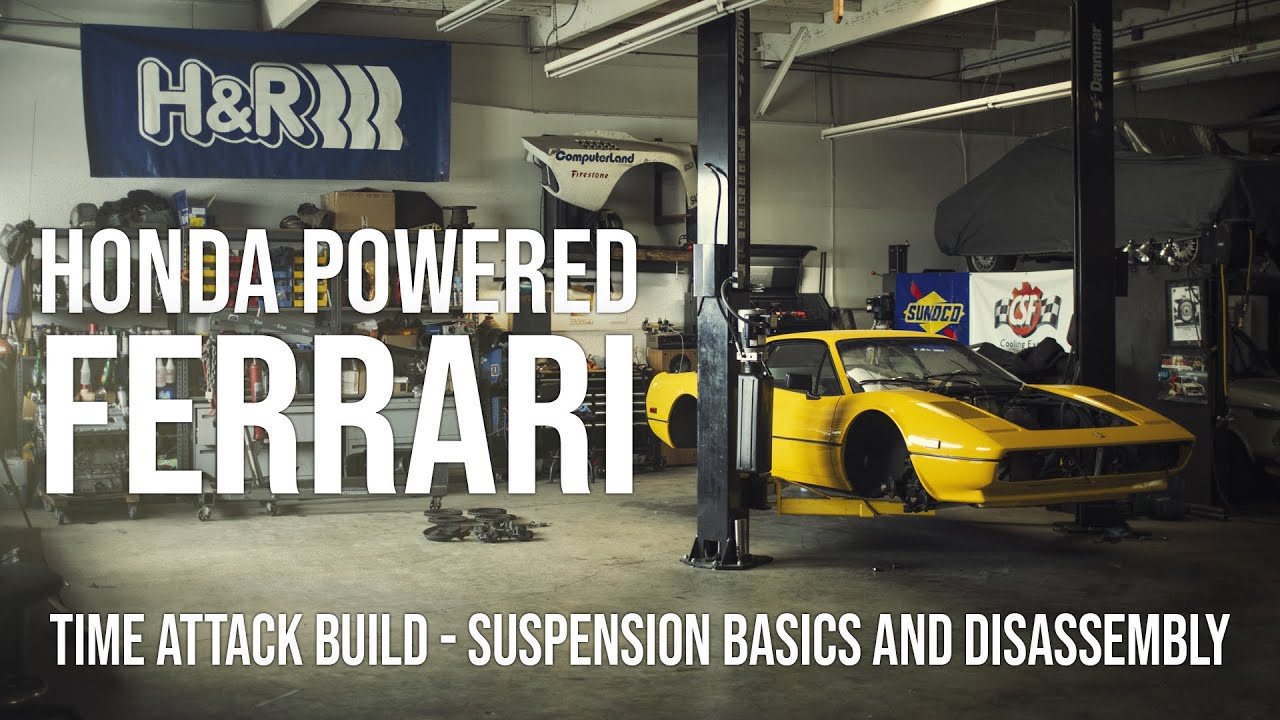 Honda K24 Ferrari! - Time Attack Suspension Basics - Ep. 12