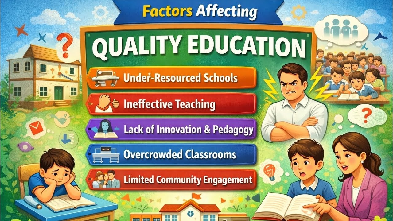 Factors Affecting Quality Education | Causes of Decline | B.Ed Contemporary India & Education
