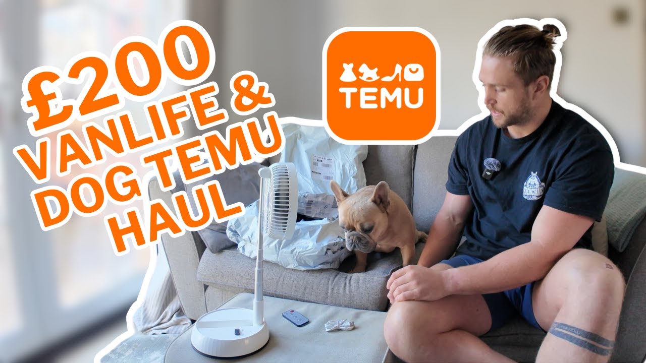 £200 Camping and Dog Temu Haul