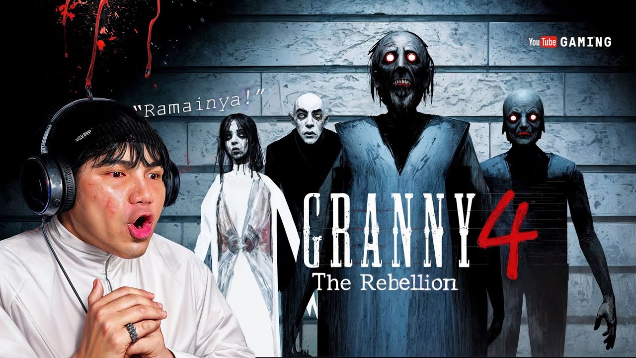 🔴 KENAPA Ramai JOIN CLAN NENEK GILA HANTU ni?! - Granny 4 | Malaysia (Full Game)