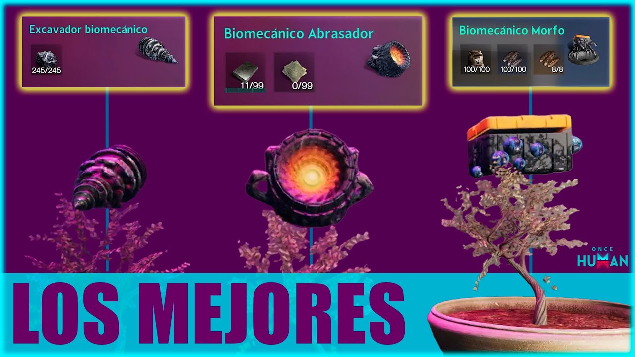 🌱 ESTOS son los MEJORES INJERTOS del Jardinero en Once Human (Parte 2) #oncehuman