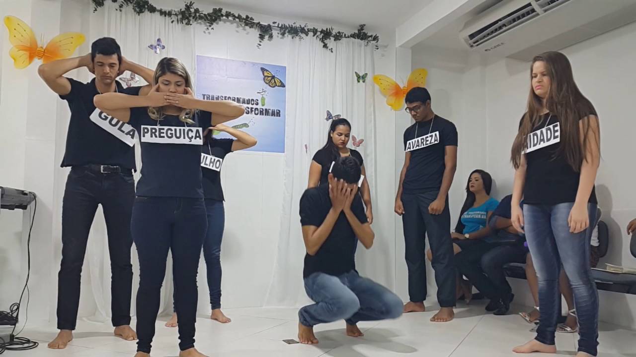Pantomima Transformados- Jovens IBP