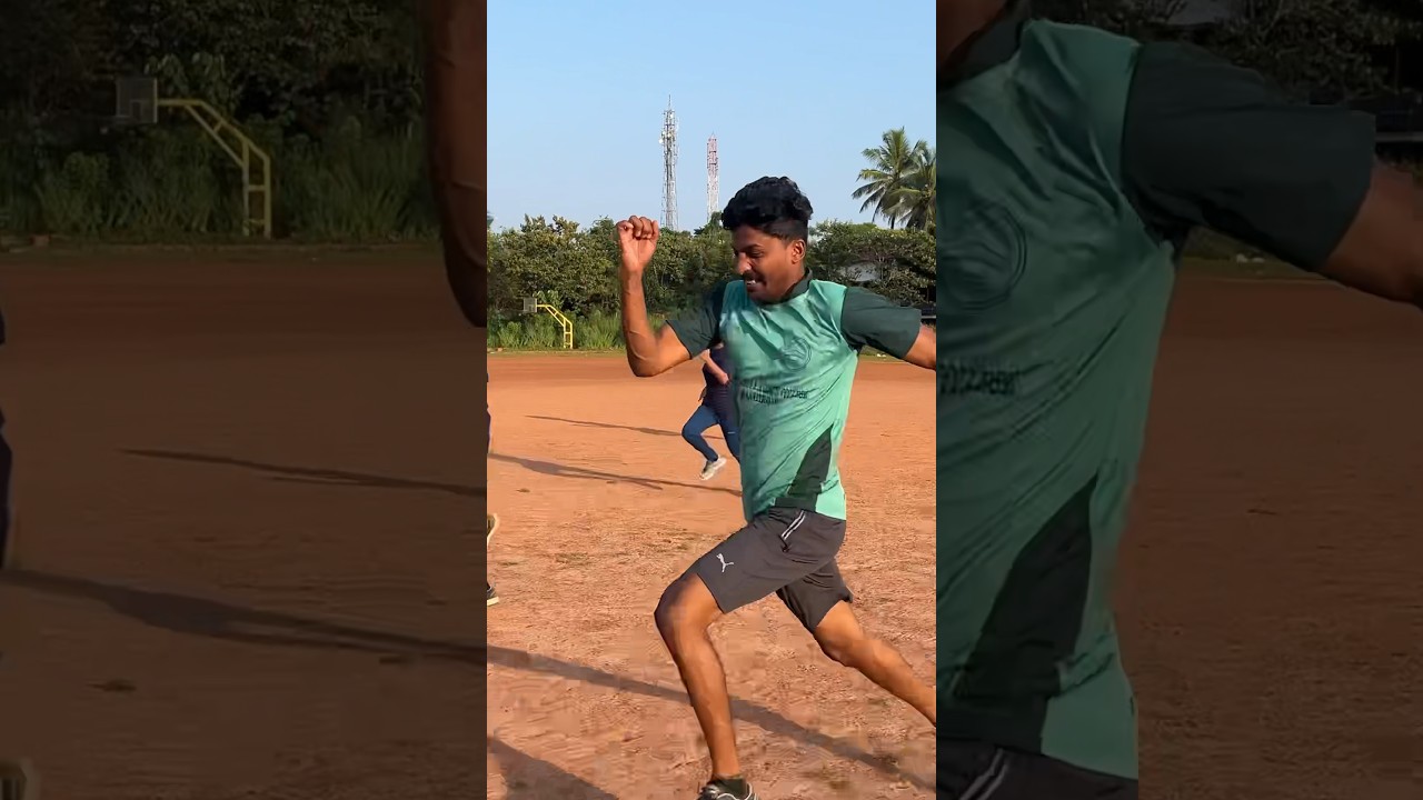 100 m SPRINT 🔥##kerala police physical test  ##practice #CPO