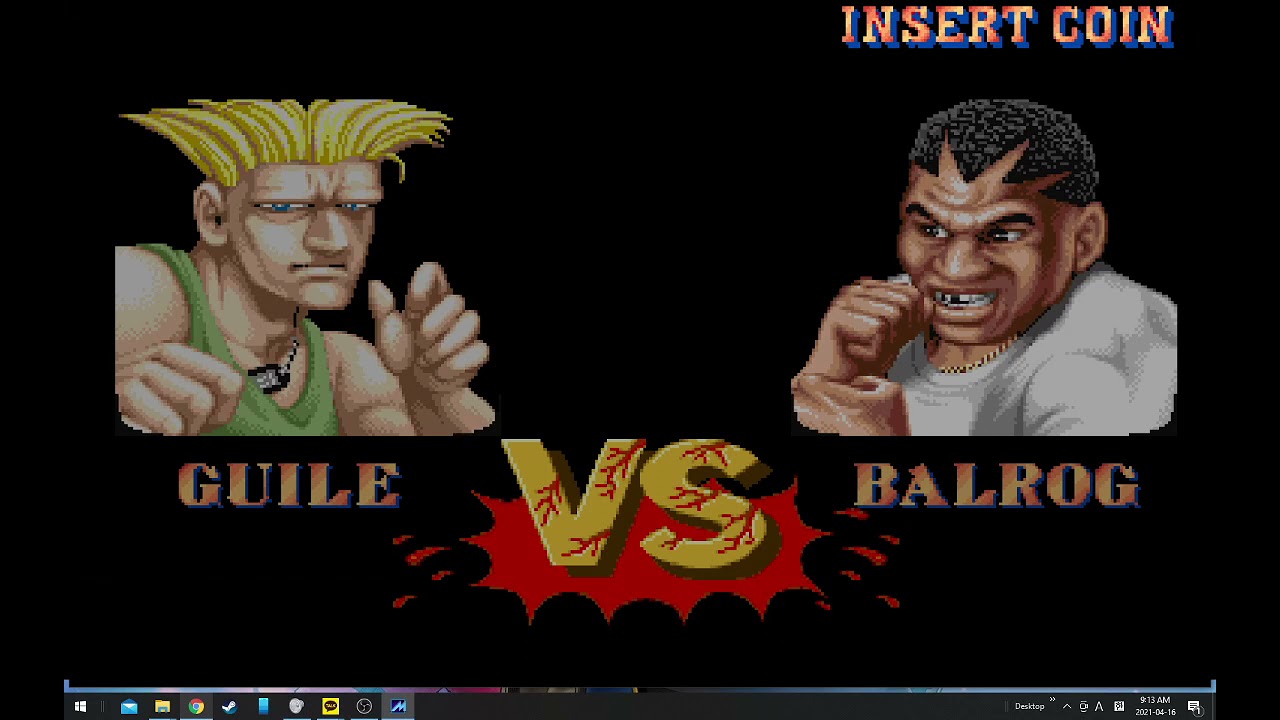 Street Fighter 2 Guile One Coin Clear