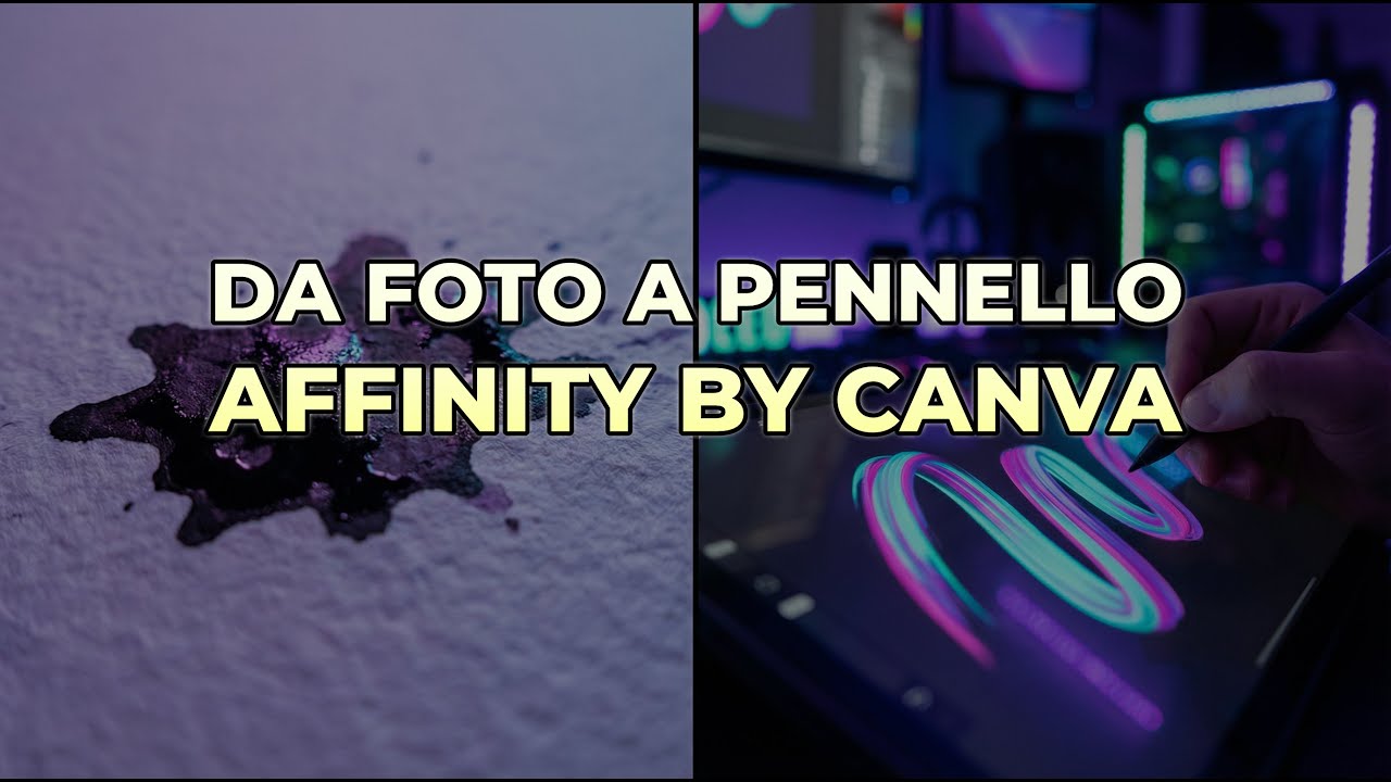 Come Importare dal web e Creare Pennelli da Immagine per il gratuito Affinity by Canva