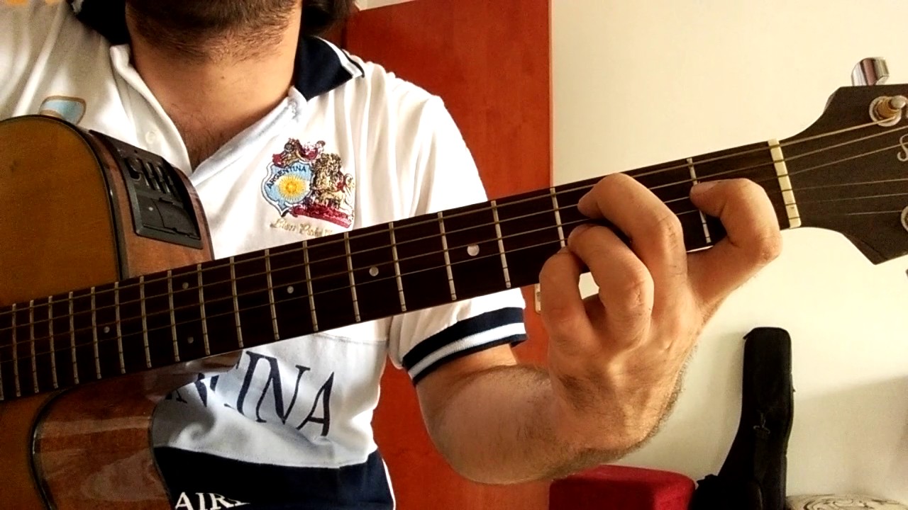 SABLE CHINO -  como tocar la guitarra