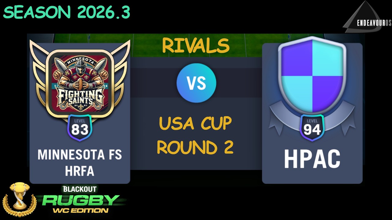 USA Cup Round 2: Minnesota Fighting Saints vs HPAC | Blackout Rugby