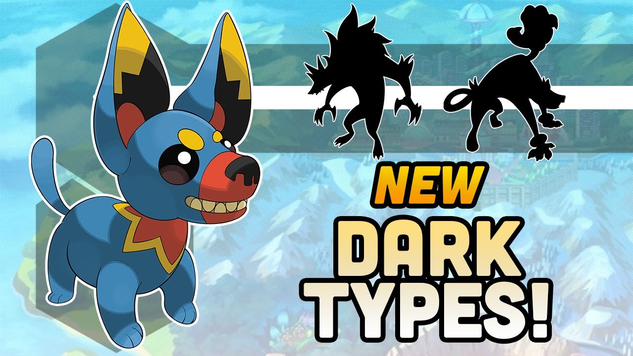 Designing New Dark Types! (Gen 9 Split Evolutions!)