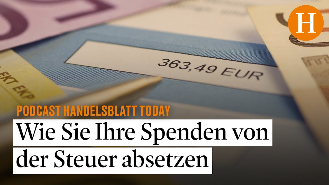 Richtig spenden &ndash; Teil 1: Steuern sparen