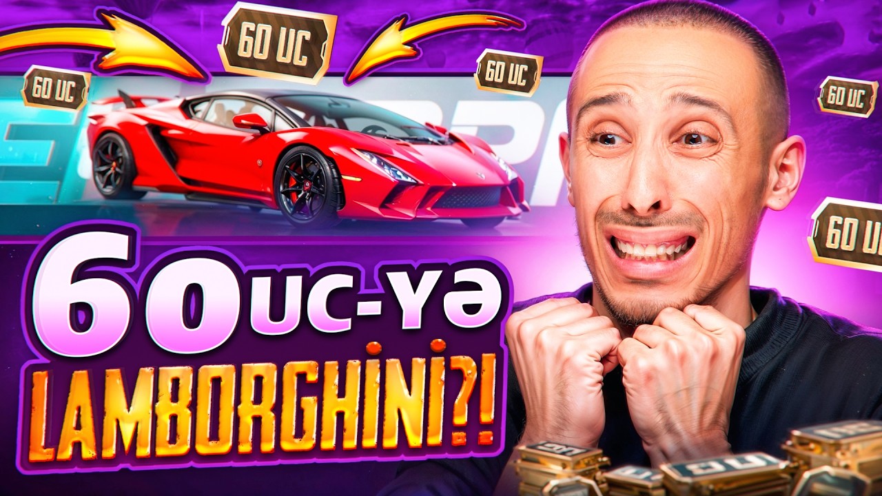 60 UC LAMBORGHİNİ!!! 7 WİN GÖREVİNİ KEÇİRƏM!!! PUBG MOBİLE