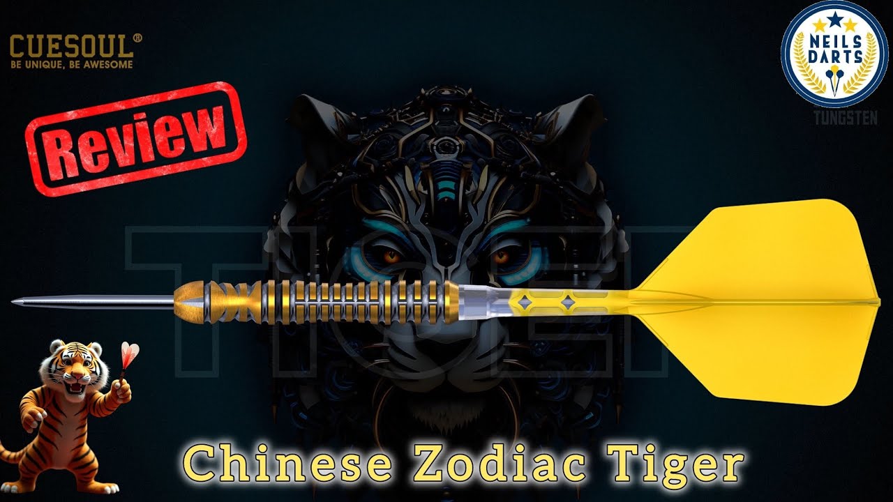 Cuesoul Chinese Zodiac Tiger 20g with Intergrated Rost T19 Flights